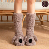 🐶 Brown Furry Footies