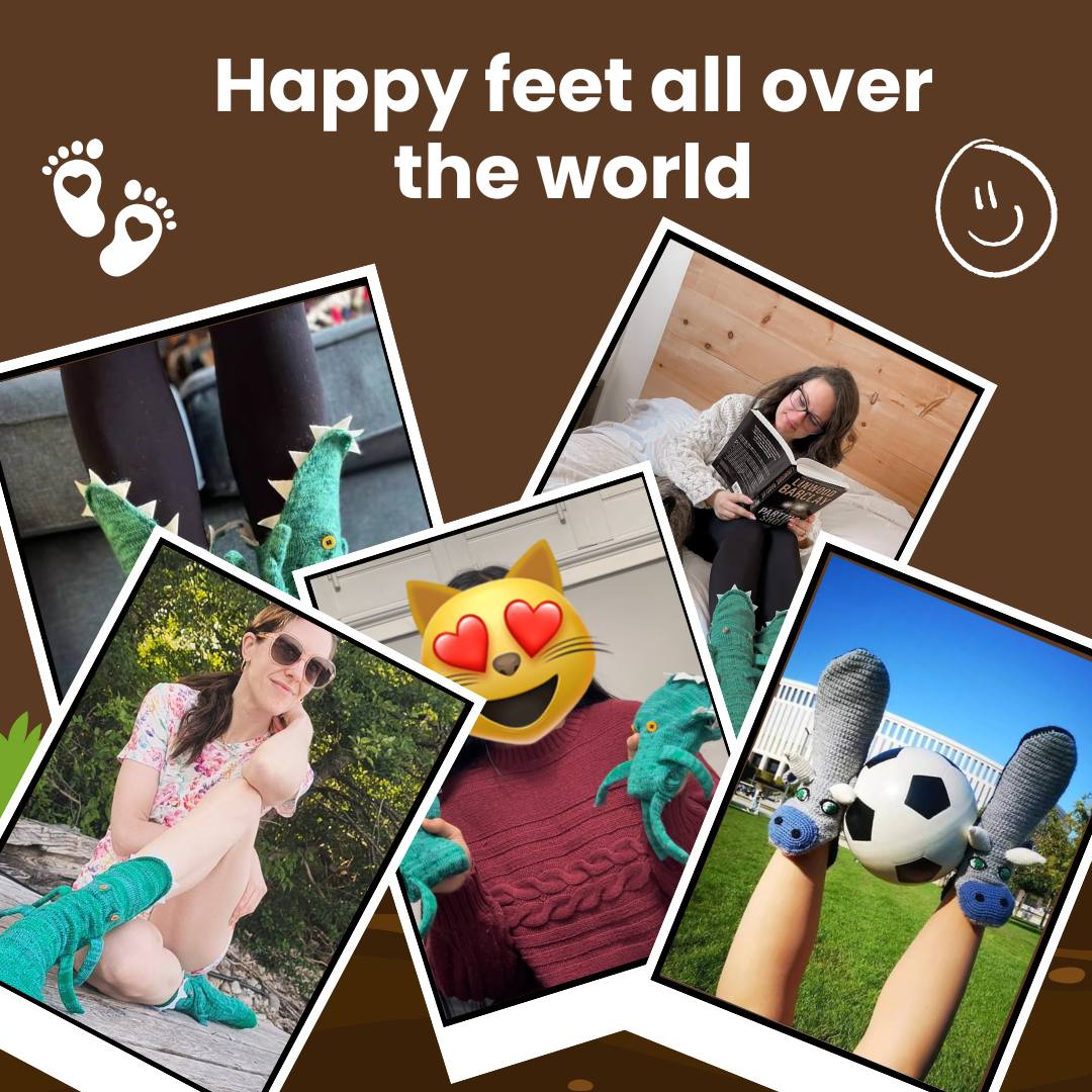 🐊 Cute Animal Socks